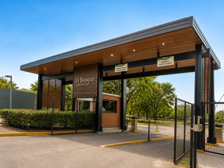 El Bosque - proyecto de galería y cerramiento de aluminio Modernia
